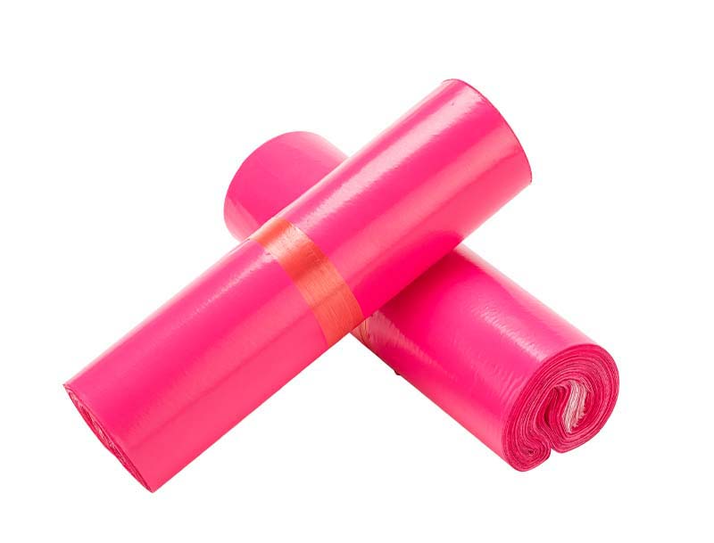 淇玫红色快递袋-02